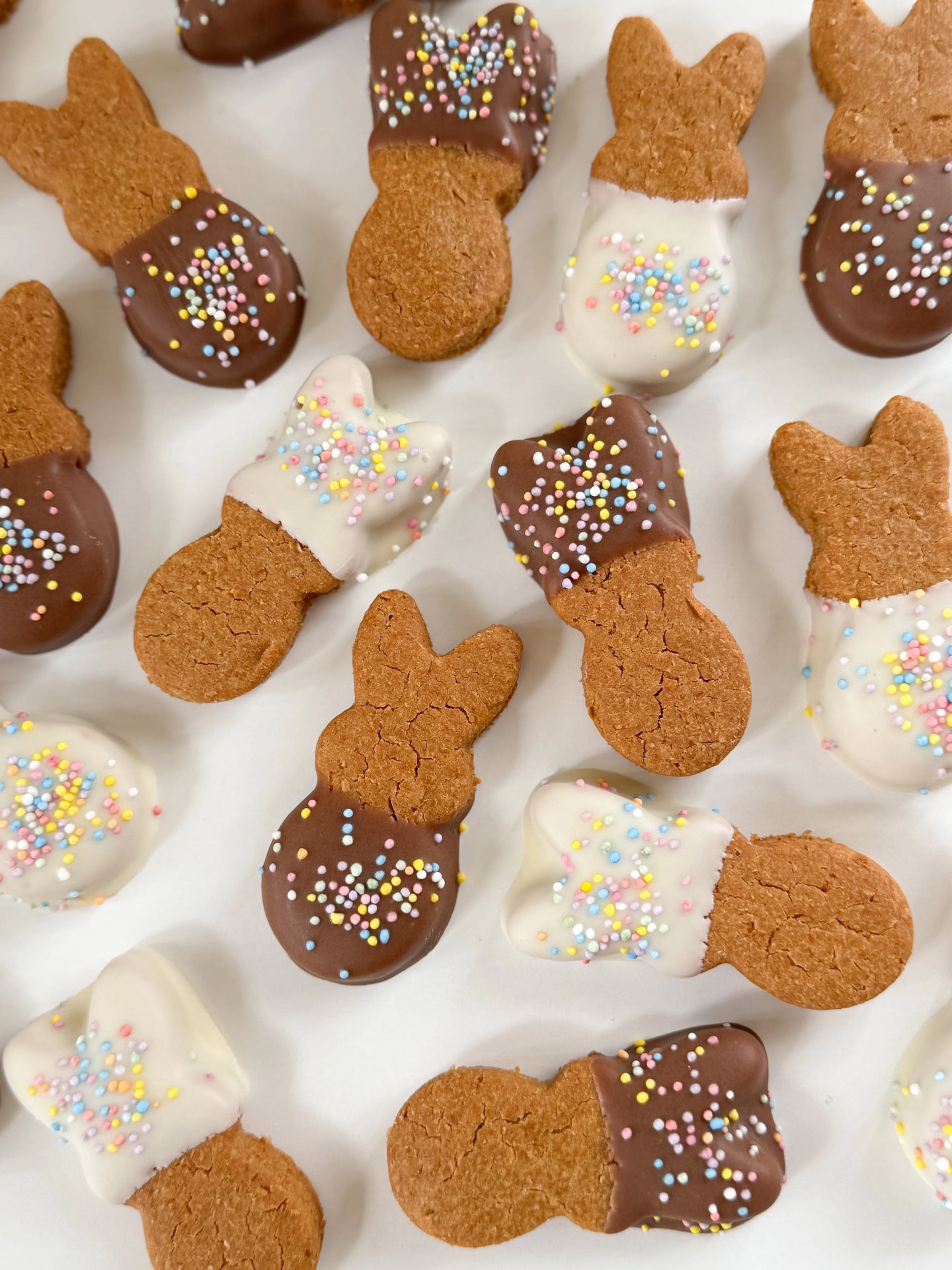 DOG TREATS | The Organic Dog Co: Easter Mini Bunny (220g Pkt)