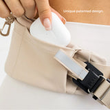 ATTACHD | The Attachdᵀᴹ Hands-Free Dog Belt | Standard BEIGE (70-120cm)