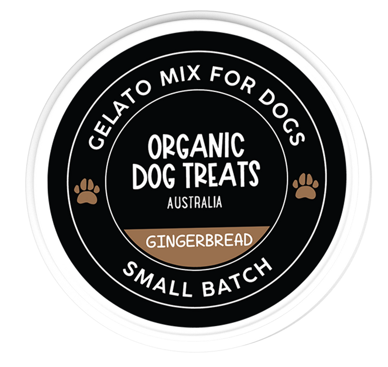 DOG TREATS | Organic Dog Treats: Dog Gelato DIY Kit - Christmas Gingerbread