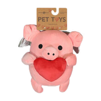 Giftable World: Pink Piglet Dog Toy (NEW)