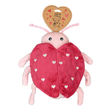 Pally Paws: Pink Lady Bug Dog Toy (NEW)