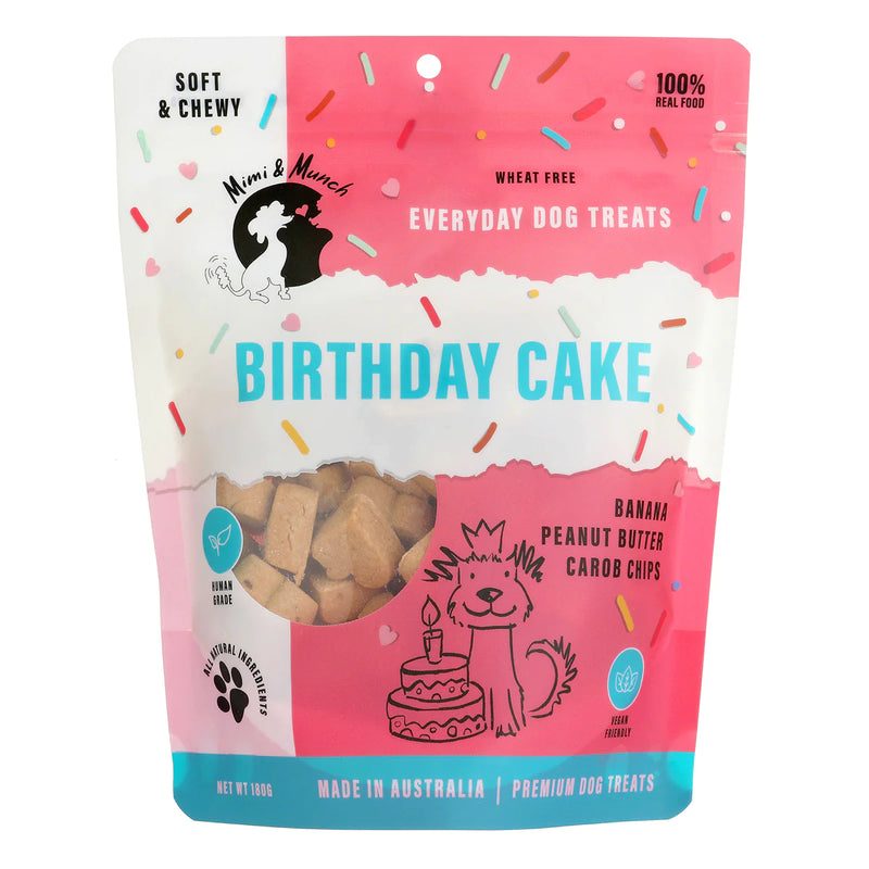 DOG TREATS | Mimi & Munch: Birthday Cake Biscuits (NEW)