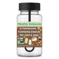 DOG TREATS | Meaty Bubbles Puppachino Bubbles 125ml