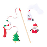 ZIPPY CLAWS: Holiday Zippystick Santa with Milk & Cookies (NEW)