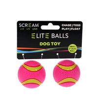 Scream: Elite Ball Loud Green & Pink 2pk Small