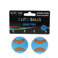 Scream: Elite Ball Loud Blue & Orange 2pk Small