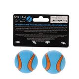 Scream: Elite Ball Loud Blue & Orange 2pk Small