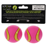 Scream: Elite Ball Loud Green & Pink 2pk Medium