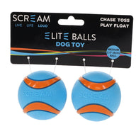 Scream: Elite Ball Loud Blue & Orange 2pk Medium