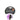 Scream: Galaxy Ball Purple/Black - Small