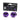 Scream: Elite Ball Loud Purple & Black 2pk Small