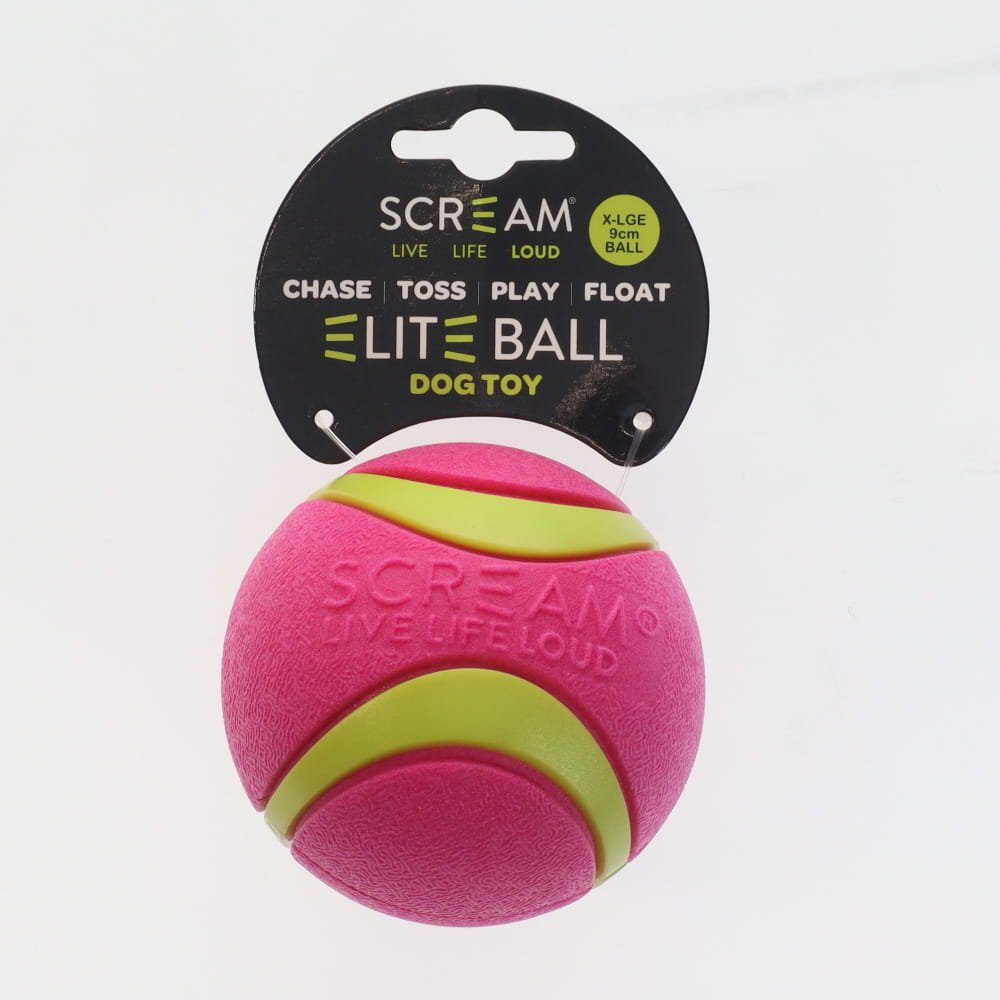 Scream: Elite Ball Loud Pink & Green XL