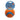Scream: Elite Ball SQUEAKY Loud Orange & Blue XL