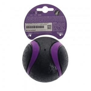 Scream: Elite Ball SQUEAKY Loud Black & Purple XL