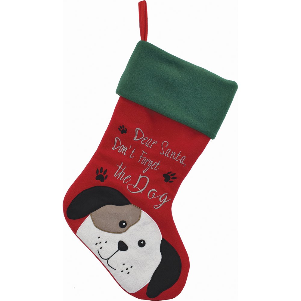 PRESTIGE: Christmas Dog Stocking