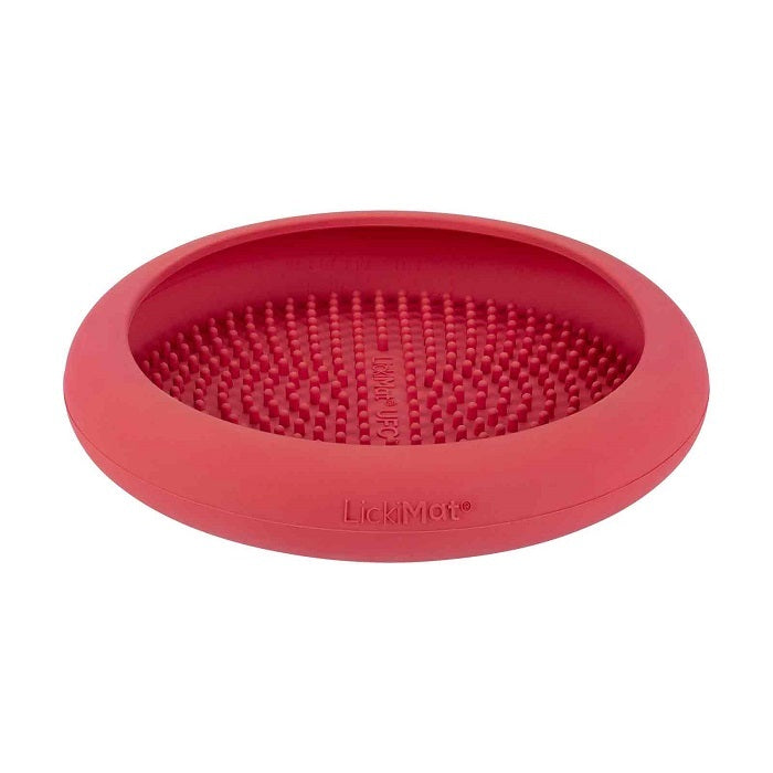 LICKIMAT: UFO Anti-Anxiety Licking Dog Bowl - Pink