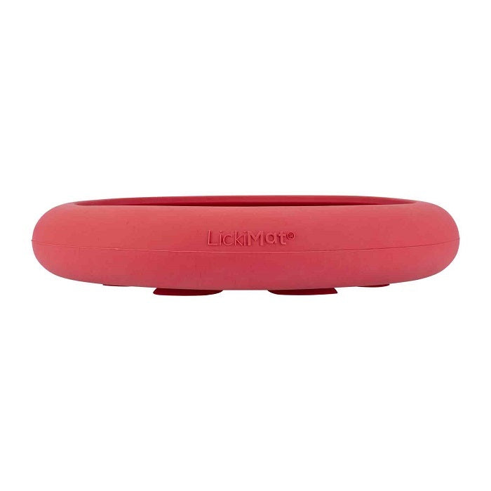 LICKIMAT: UFO Anti-Anxiety Licking Dog Bowl - Pink