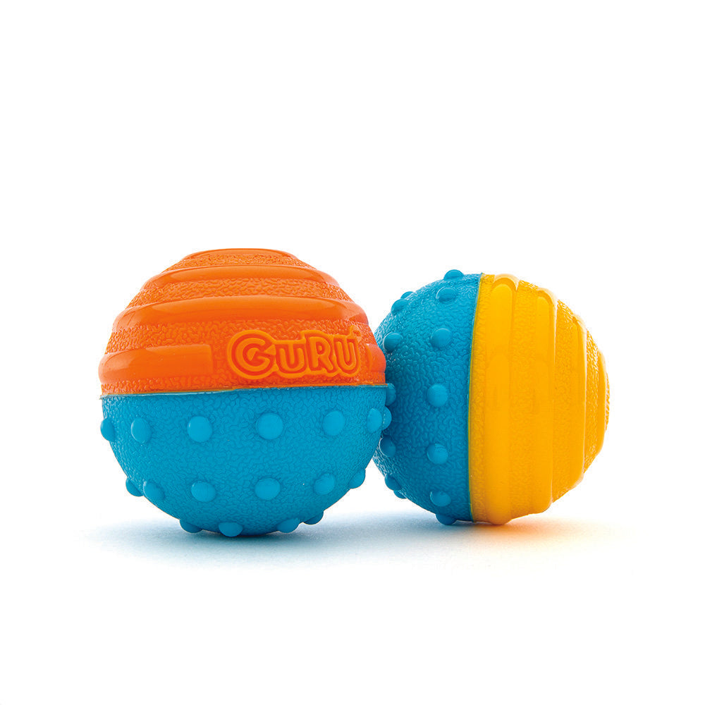 GURU: Crunch & Squeak Ball 2PK (NEW)