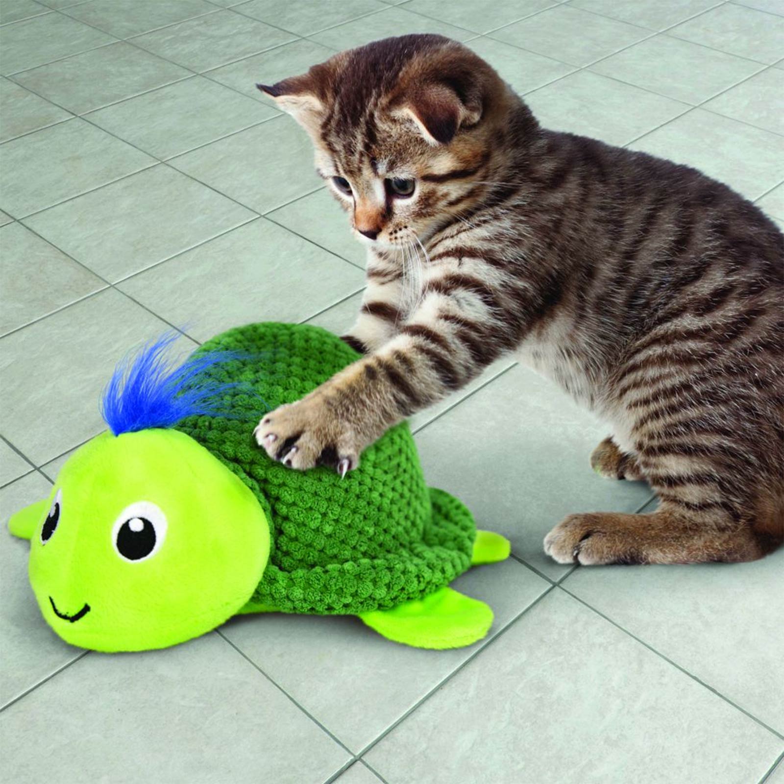 KONG (CAT): Wrangler Kneading Turtle