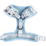 ADJUSTABLE DOG HARNESS (with NECK CLIP option): Cuddle Club
