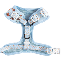 ADJUSTABLE DOG HARNESS (with NECK CLIP option): Cuddle Club