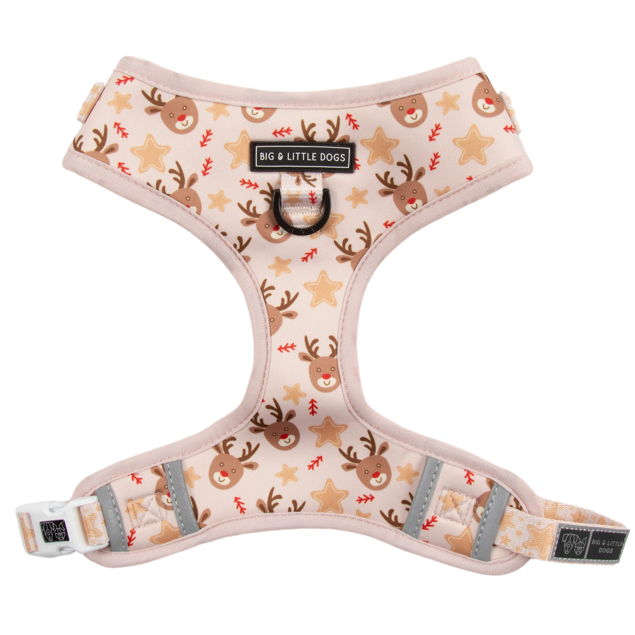 ADJUSTABLE DOG HARNESS: Dashing Through The Stars