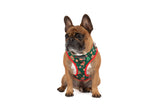 ADJUSTABLE DOG HARNESS: Gingerbread Cutie