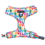 ADJUSTABLE DOG HARNESS: Love Wins {FINAL SALE}