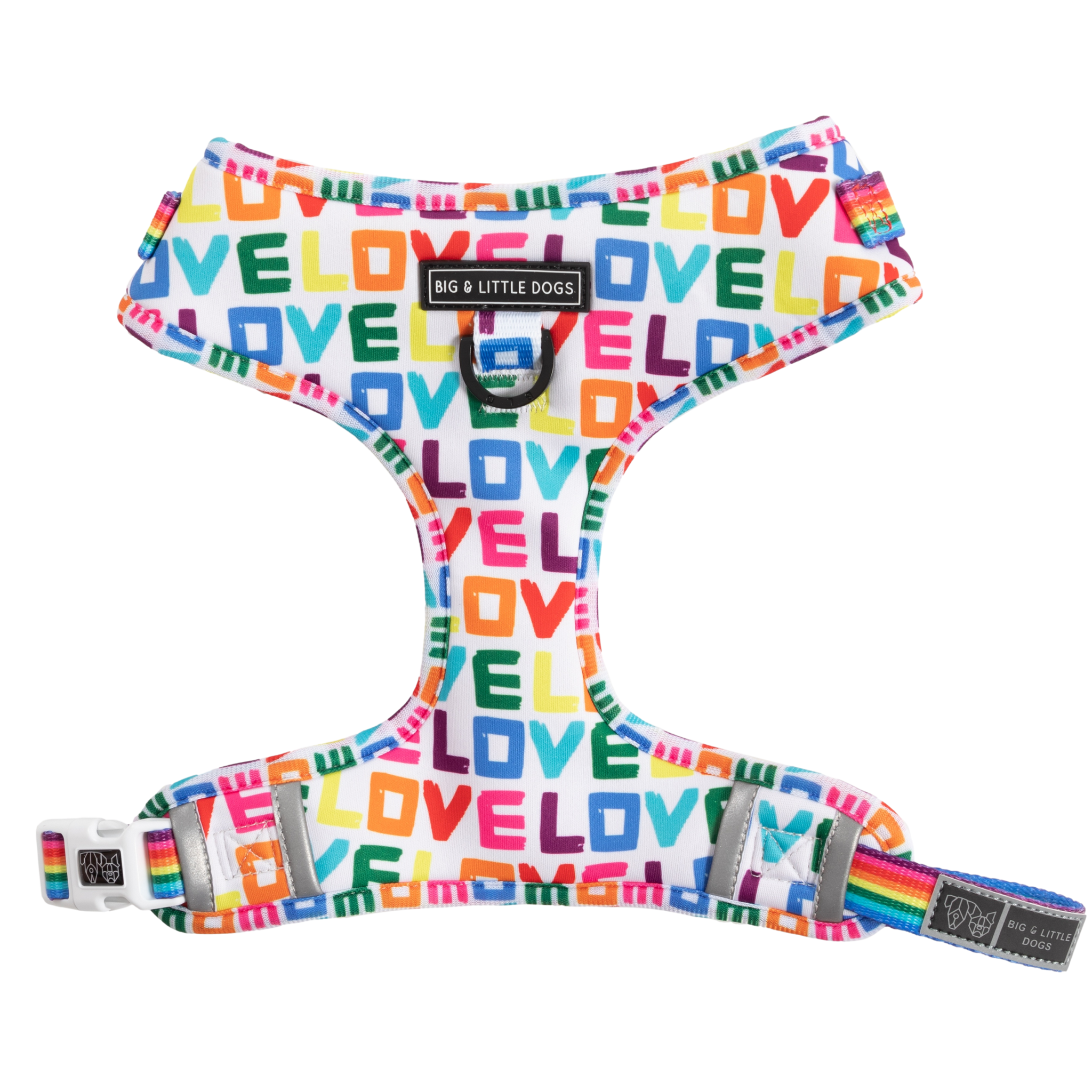 ADJUSTABLE DOG HARNESS: Love Wins {FINAL SALE}