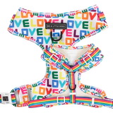 ADJUSTABLE DOG HARNESS: Love Wins {FINAL SALE}