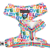 ADJUSTABLE DOG HARNESS: Love Wins {FINAL SALE}