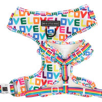 ADJUSTABLE DOG HARNESS: Love Wins {FINAL SALE}