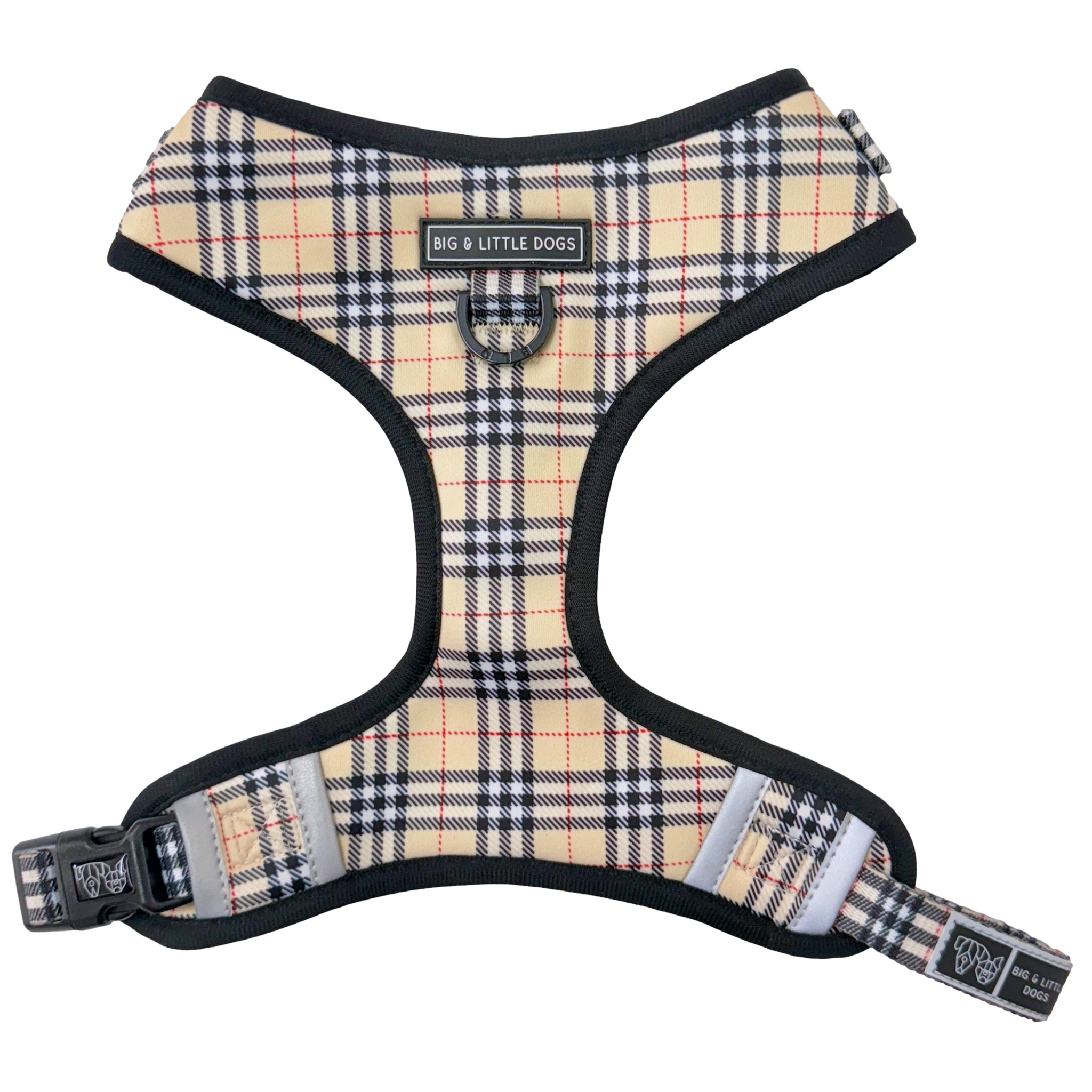 ADJUSTABLE DOG HARNESS: Nova Plaid (NEW!)