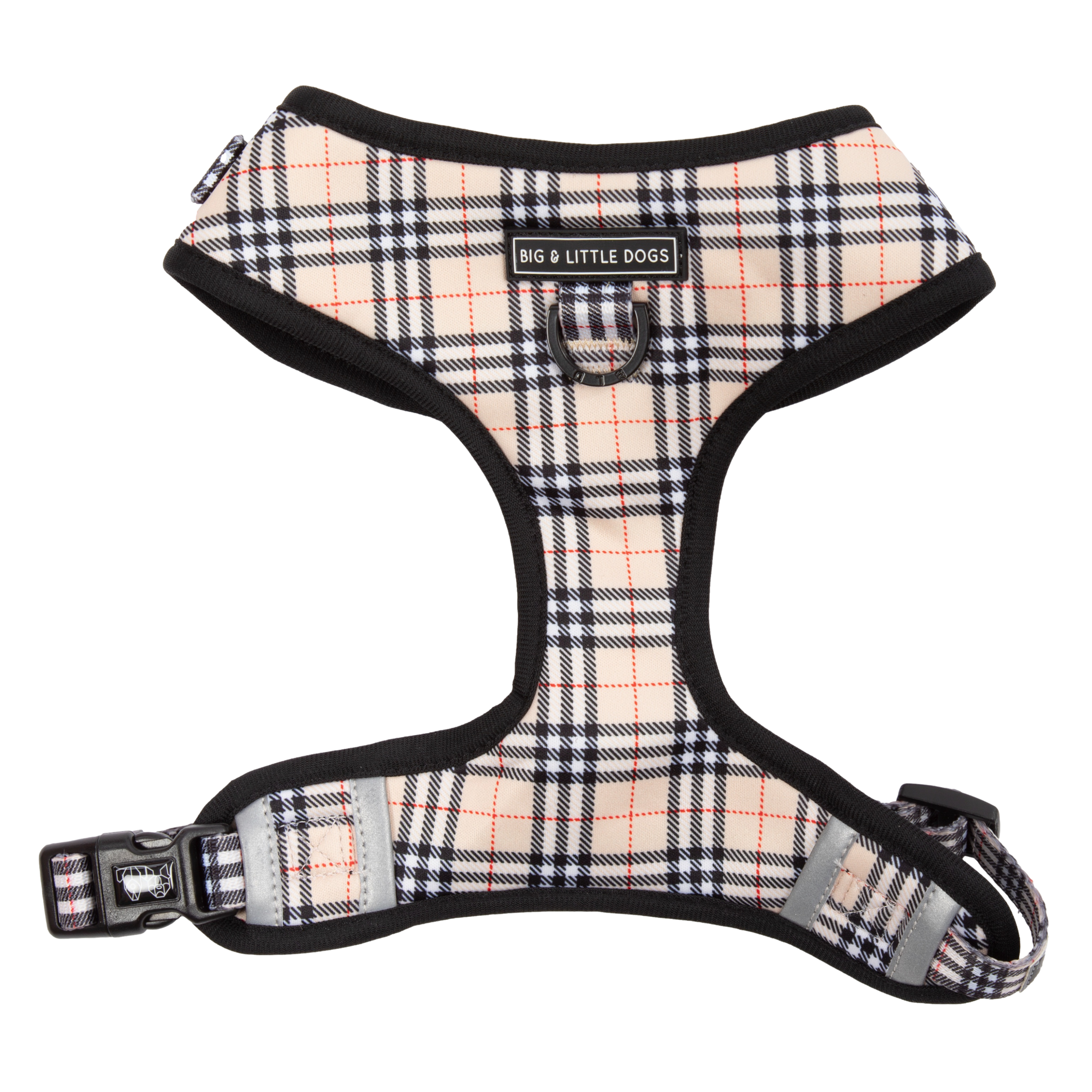 ADJUSTABLE DOG HARNESS: Nova Plaid