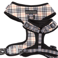 ADJUSTABLE DOG HARNESS: Nova Plaid