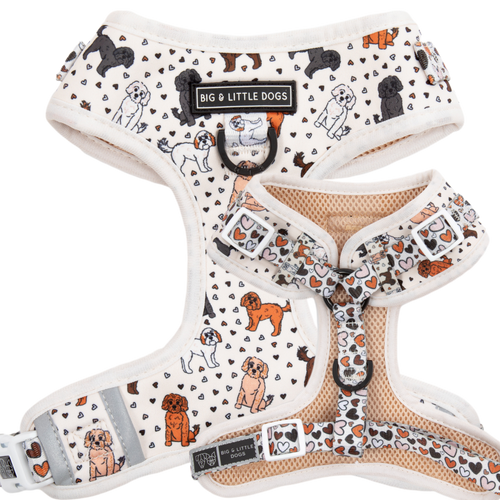 ADJUSTABLE DOG HARNESS: Oodles of Love