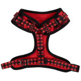 ADJUSTABLE DOG HARNESS: Plaid to the Bone