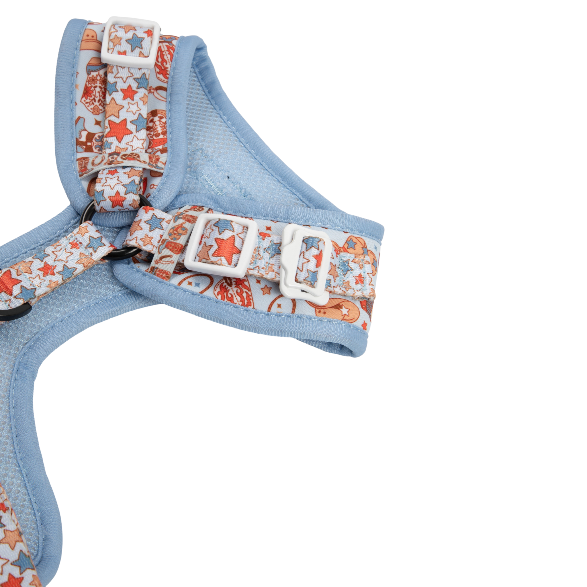ADJUSTABLE DOG HARNESS (WITH NECK CLIP): Rodeo King