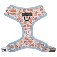 ADJUSTABLE DOG HARNESS (WITH NECK CLIP): Rodeo King