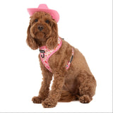 ADJUSTABLE DOG HARNESS (WITH NECK CLIP): Rodeo Queen