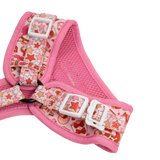 ADJUSTABLE DOG HARNESS (WITH NECK CLIP): Rodeo Queen
