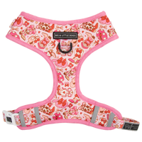 ADJUSTABLE DOG HARNESS (WITH NECK CLIP): Rodeo Queen