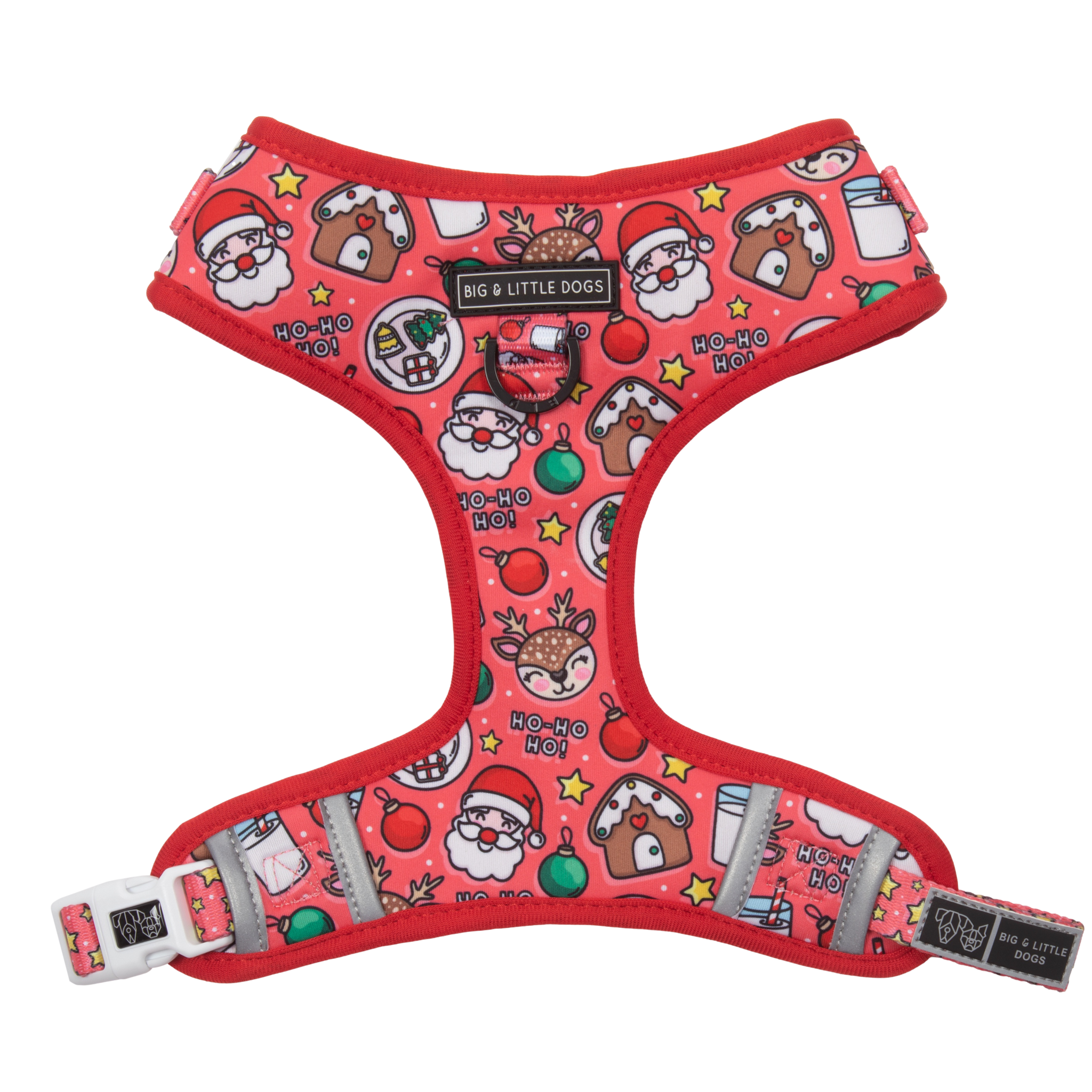 ADJUSTABLE DOG HARNESS: Santa's Cookies {FINAL SALE}