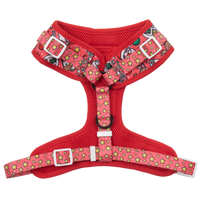 ADJUSTABLE DOG HARNESS: Santa's Cookies {FINAL SALE}