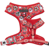 ADJUSTABLE DOG HARNESS: Santa's Cookies {FINAL SALE}