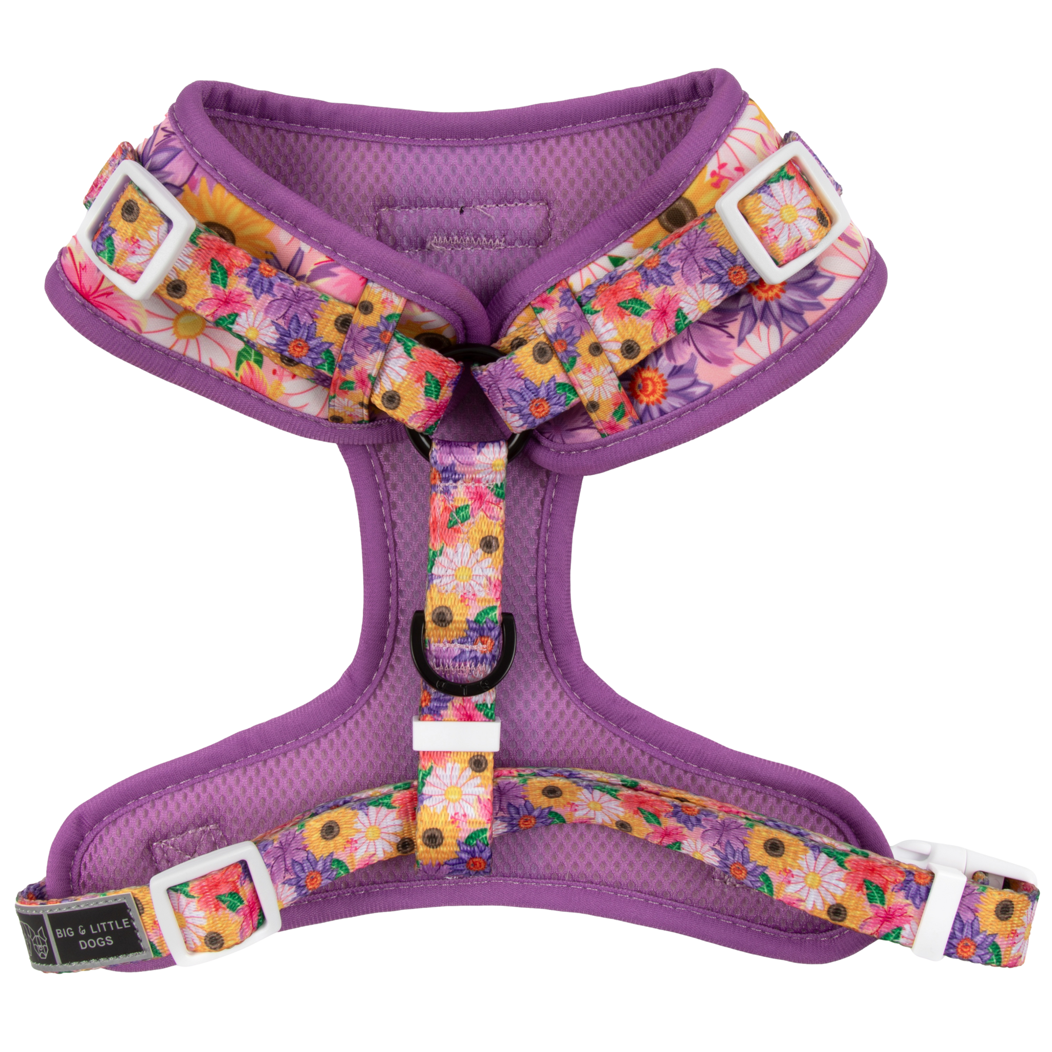 ADJUSTABLE DOG HARNESS: Spring Fling