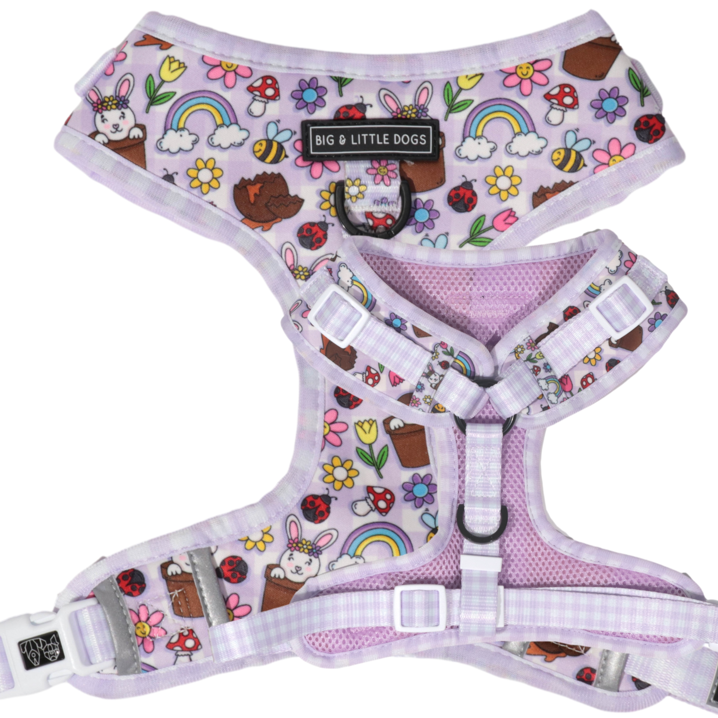 ADJUSTABLE DOG HARNESS: Yappy Easter {FINAL SALE}