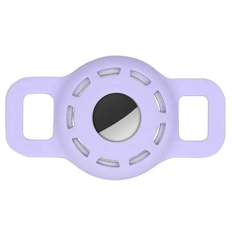 AirTag Holder | Harness or Collar Mounted (XS/S Size) | Lilac