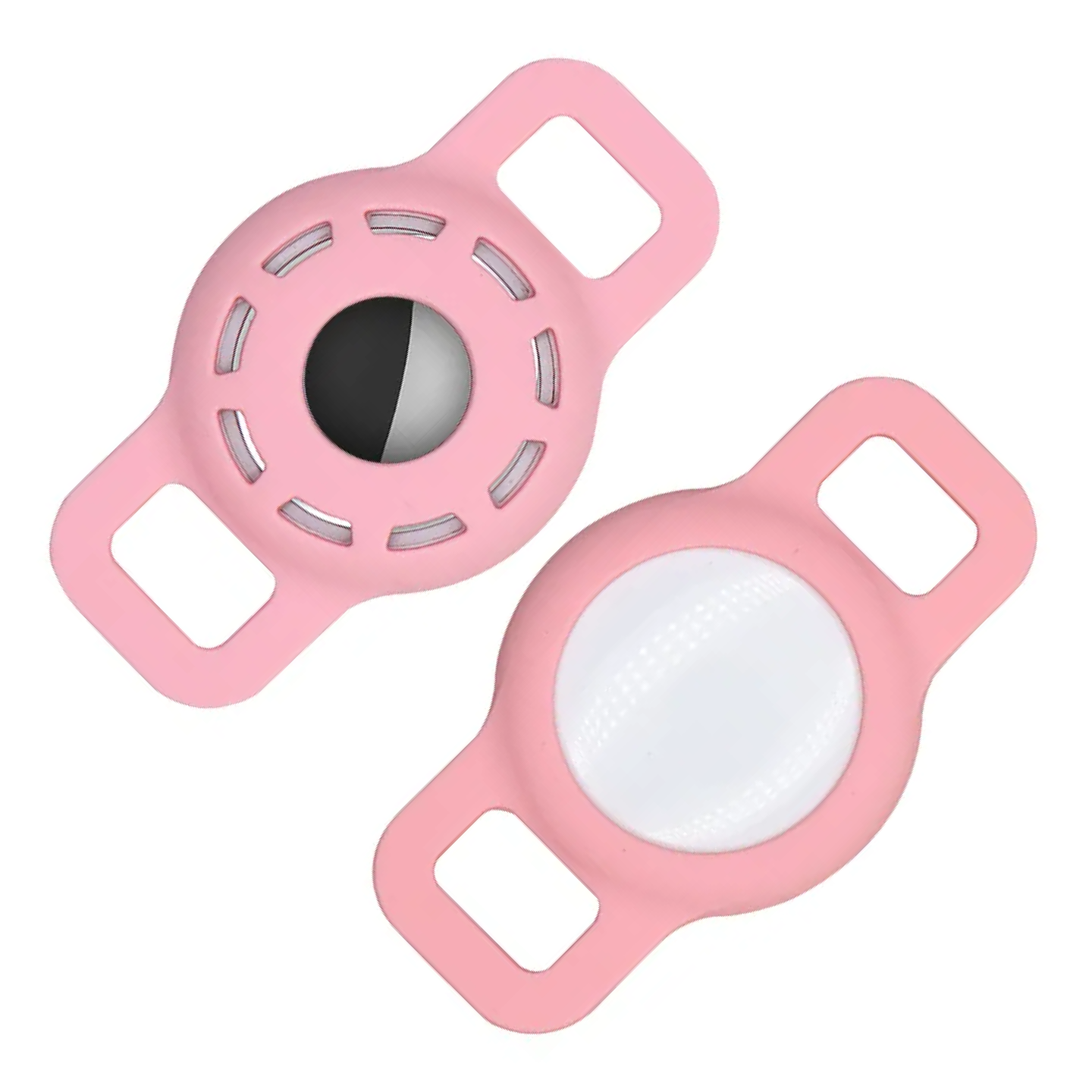 AirTag Holder | Harness or Collar Mounted (XS/S Size) | Pink