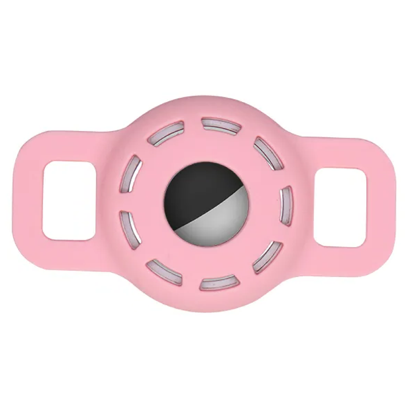 AirTag Holder | Harness or Collar Mounted (XS/S Size) | Pink